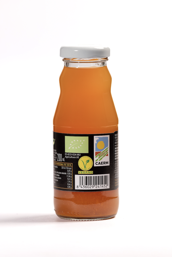 ZUMO DE ZANAHORIA Y NARANJA ECOLÓGICO - Imagen 3