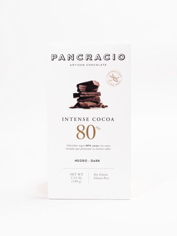 CHOCOLATE ARTESANO INTENSO 80%