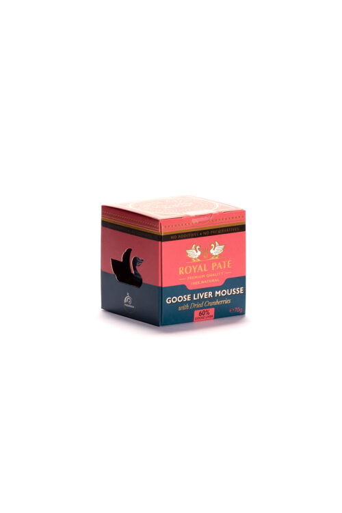 PREMIUM GOOSE FAT FOIE MOUSSE - with blueberries