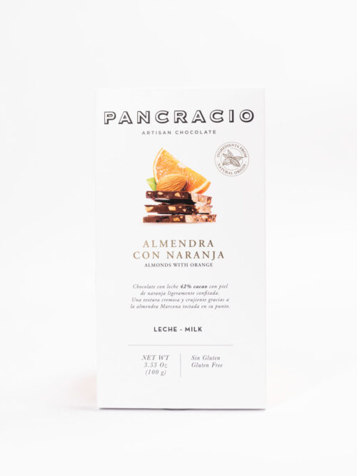 ARTISAN ALMOND AND ORANGE CHOCOLATE