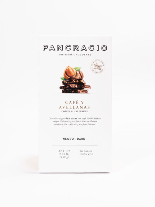 ARTISAN CHOCOLATE WITH COFFEE AND HAZELNUTS