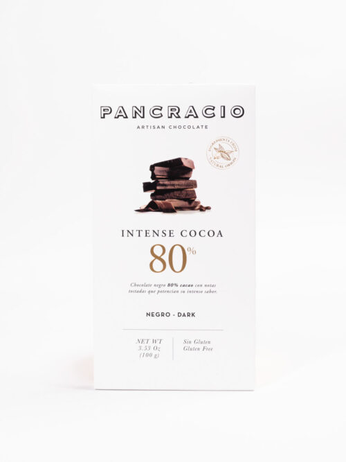 CHOCOLATE ARTESANO INTENSO 80%