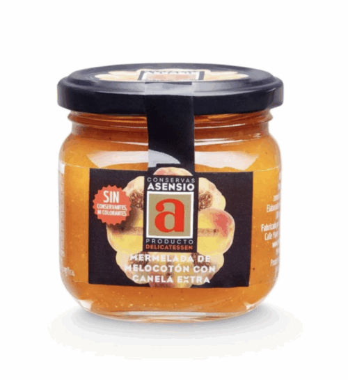 MERMELADA DE MELOCOTÓN CON CANELA