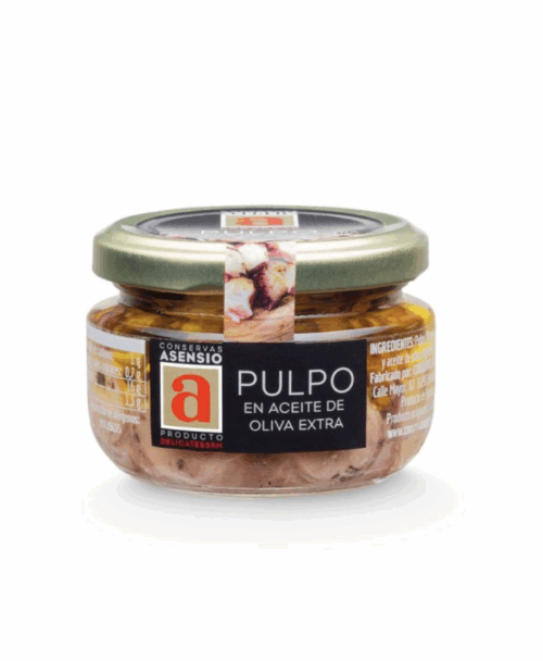 OCTOPUS IN EXTRA VIRGIN OLIVE OIL (100g)
