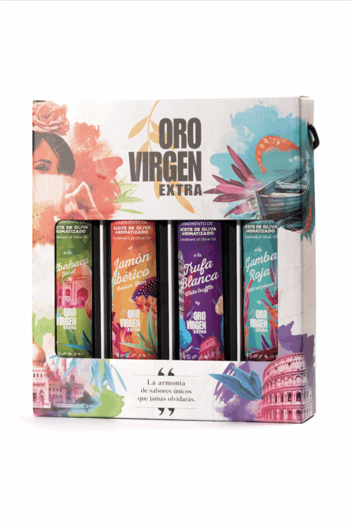 PACK SABORES  DE ACEITE AROMATIZADO ORO VIRGEN