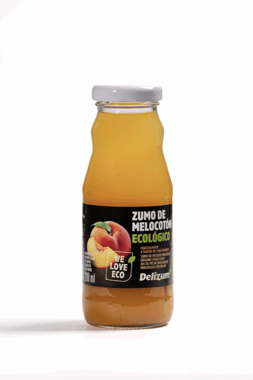 ZUMO DE MELOCOTÓN ECOLÓGICO