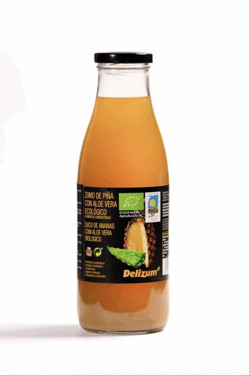 ORGANIC PINEAPPLE AND ALOE VERA JUICE (750ml)
